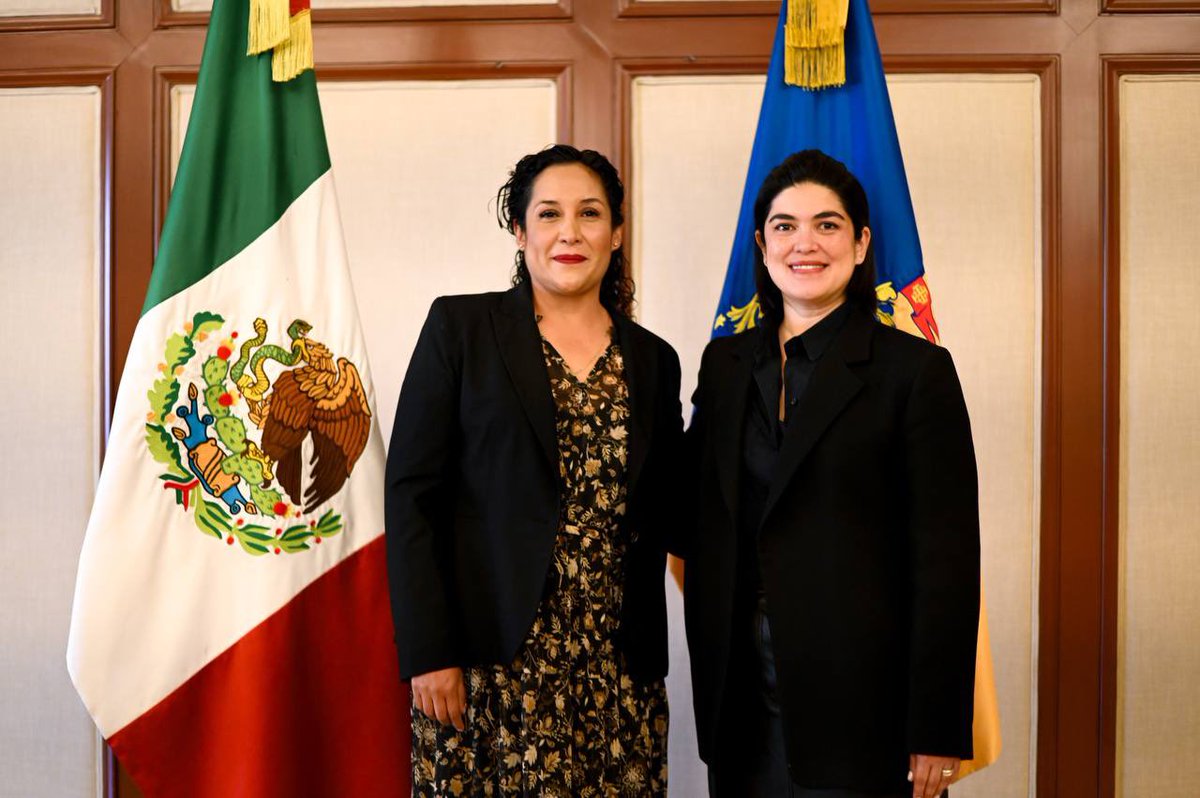 patriciaurbana's tweet photo. Muchas felicidades Marizabeth por tu nueva encomienda como Presidenta de la Junta de Coordinación Metropolitana.
El Salto encabezará la #JCM durante el período que se harán consultas públicas de instrumentos vitales, #POTmet y #PIMUS, un momento clave para la metrópoli. https://t.co/9zSXhxchD8