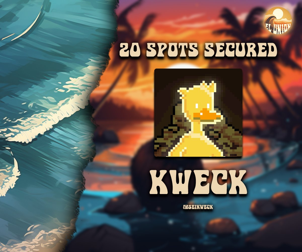 Another collaboration for the $SEI-cosystem. Floor is currently at 36 SEI. <a href="/SeiKweck/">Kweck 🔴</a> 

W for the locals and islanders inside. 🏝