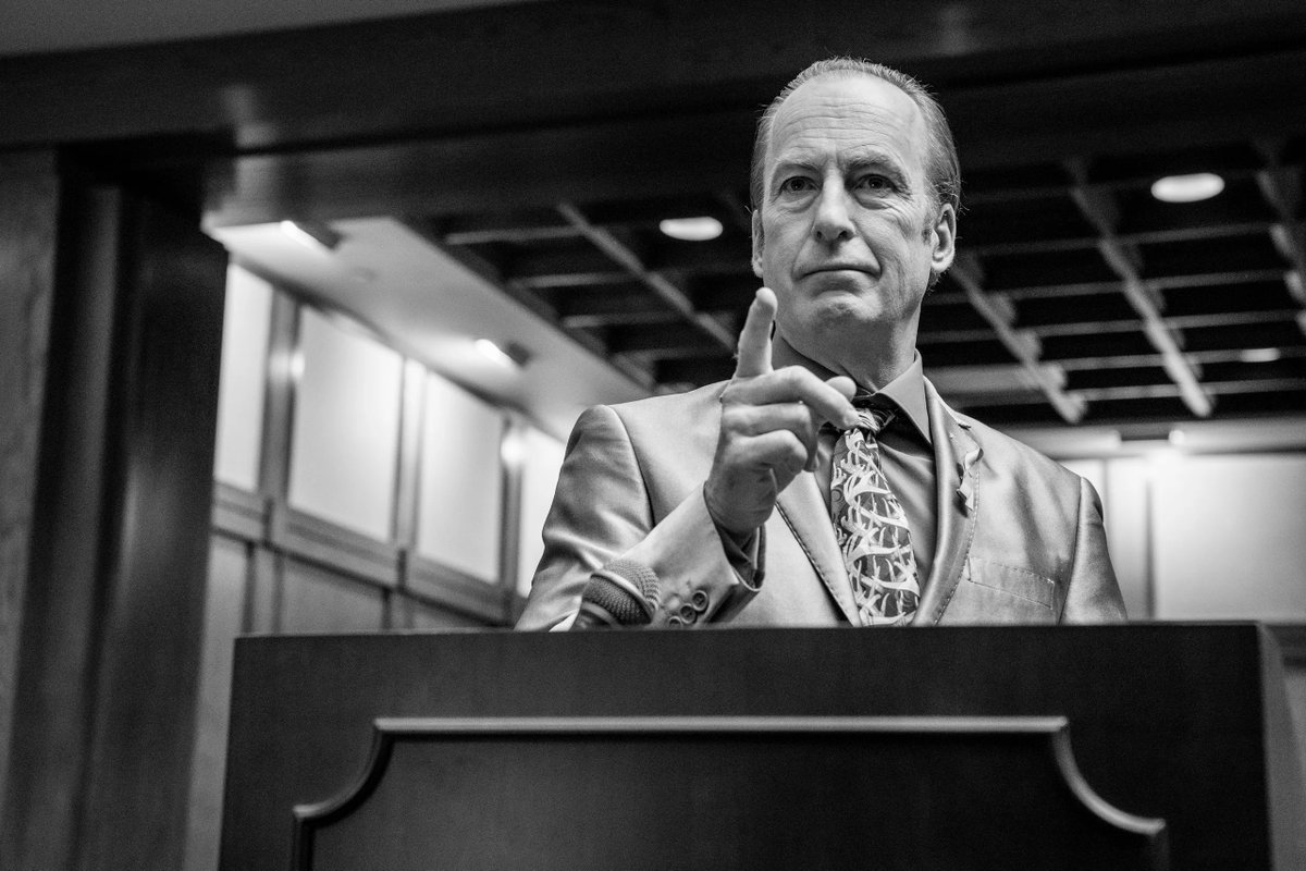 RazorwireRyan's tweet photo. For me, Bob Odenkirk's performance in the final half of #BetterCallSaul's final season, especially the stuff he did after he almost died while filming &amp; came back to work to eventually finish what he started, is one of the all time great performances in any media. #Emmys or not. https://t.co/X0NQ3aM8Vt