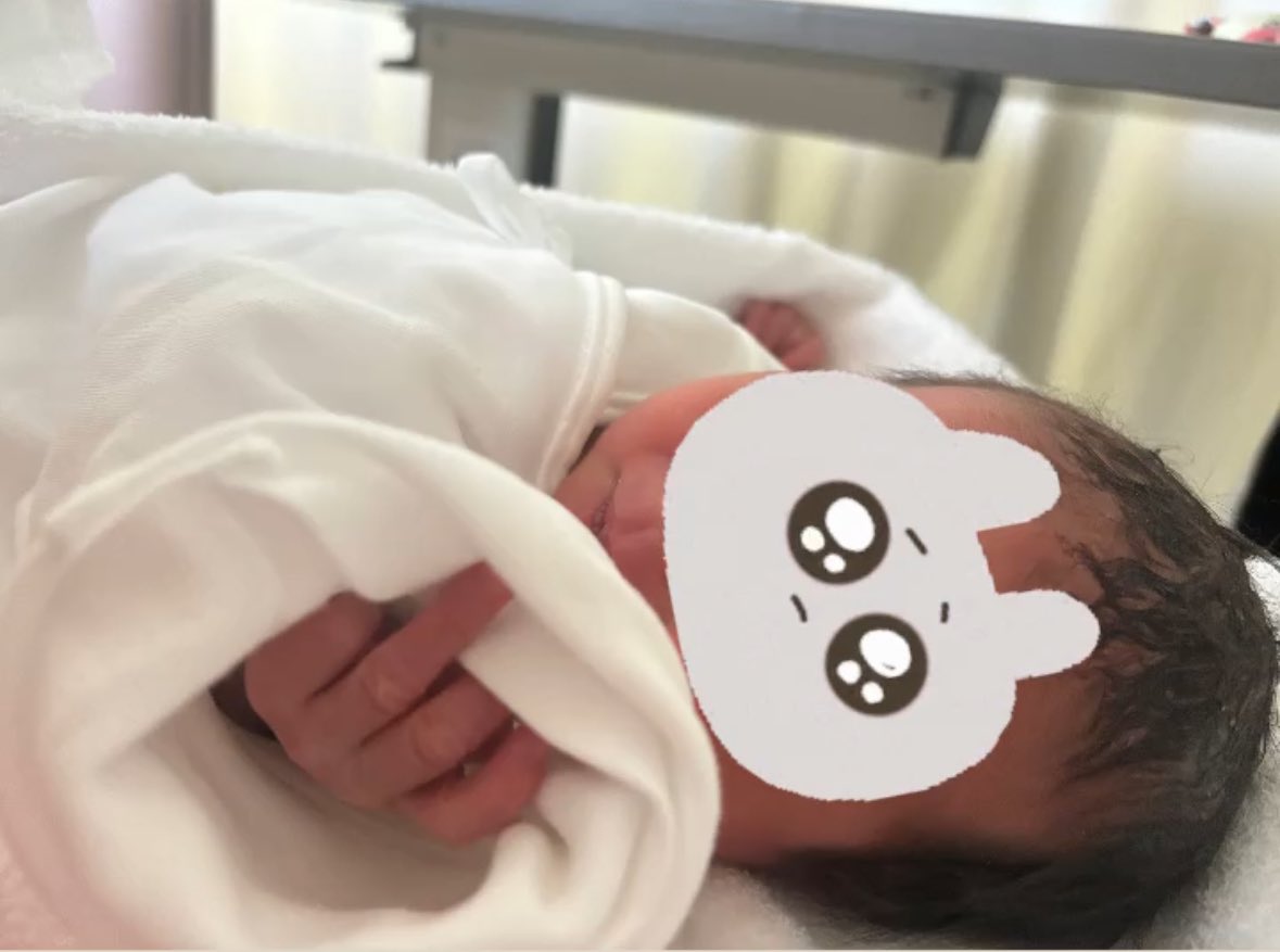 mxxxchi's tweet photo. 妊婦▶️産まれました！👶🏻💕 https://t.co/GnMFvZP2ff