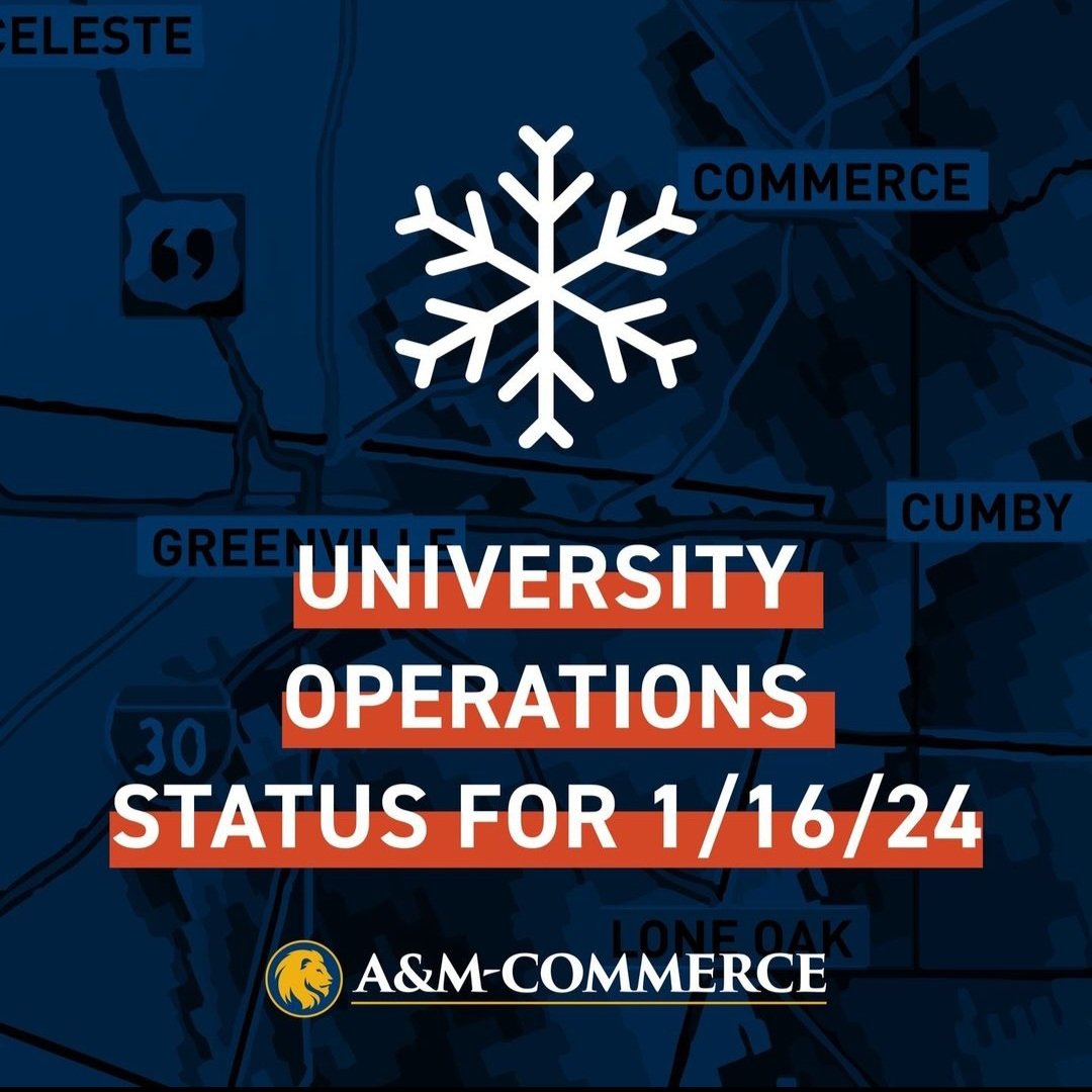 Due to adverse weather conditions tomorrow Jan. 16th.  The University will be closed.  Stay warm and safe Lions!