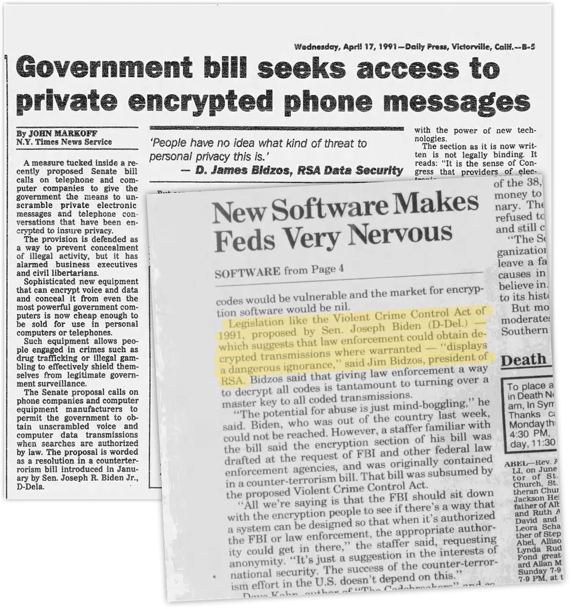 PessimistsArc's tweet image. It is critical we don’t forget this history. newsletter.pessimistsarchive.org/p/joe-biden-ki…