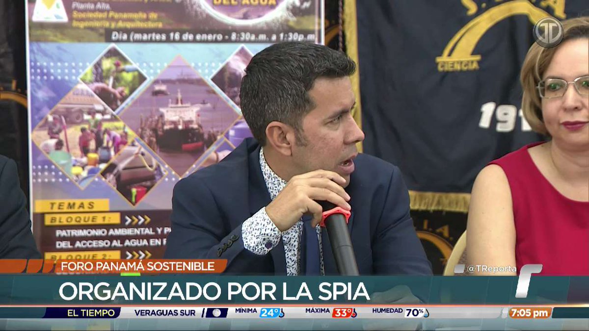 Este martes se realizará el sexto Foro Panamá Sostenible organizado por <a href="/SPIApanama/">SPIA | Panamá</a>, con un análisis del patrimonio ambiental, la incorporación de nuevas tecnologías, manejo del agua y la situación del Canal de Panamá. #TReporta