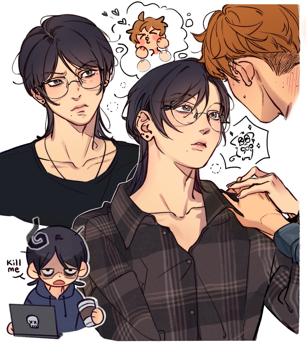 college AU #chiscara