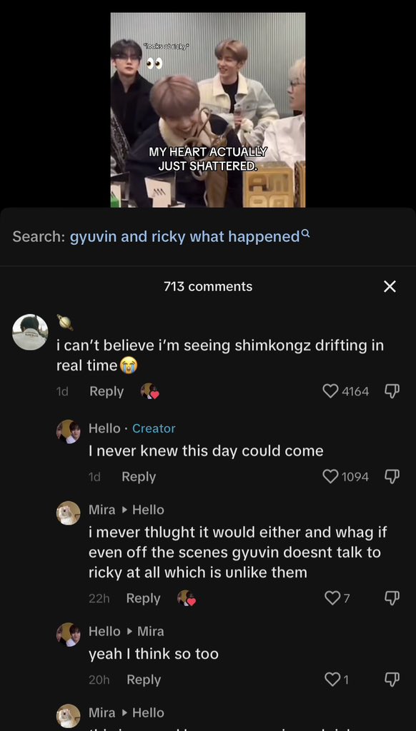 rikcyshen's tweet photo. these tiktok stans have got to be just making shit up https://t.co/8pS98viNWW