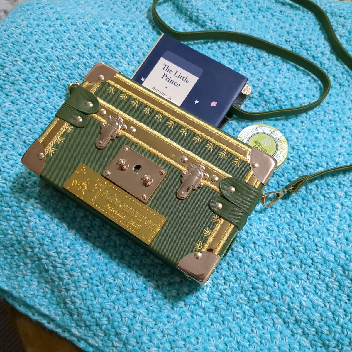 PinkDewy's tweet image. My new handbag. #unpluggedbookbox