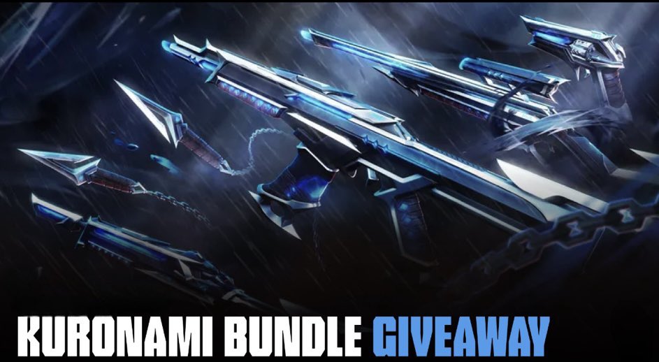 ✨KURONAMI BUNDLE GIVEAWAY ✨

HOW TO ENTER:

✅Like &amp; Retweet  💙+ ♻️
✅Follow: <a href="/itisDe_/">De</a> 
✅join my discord (in replies) 

🗓️ Ends on Jan 22
-------------------------------------------
#VALORANT #valorantgiveaway