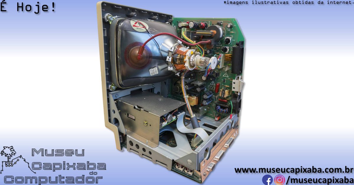 museucapixaba's tweet photo. É hoje!
O microcomputador Apple Macintosh Plus de 1986
+em https://t.co/0sTJu1S1O9
#MuseuCapixaba #mcc #éhoje #museu #tecnologia #retro #Macintosh #Mac512 #MacintoshClassic #MacintoshII #MacintoshSE #MacOS #HFS #m6800 #SCSI #Apple #AppleIIePlatinum #AppleTalk https://t.co/cTQDVGTjEO