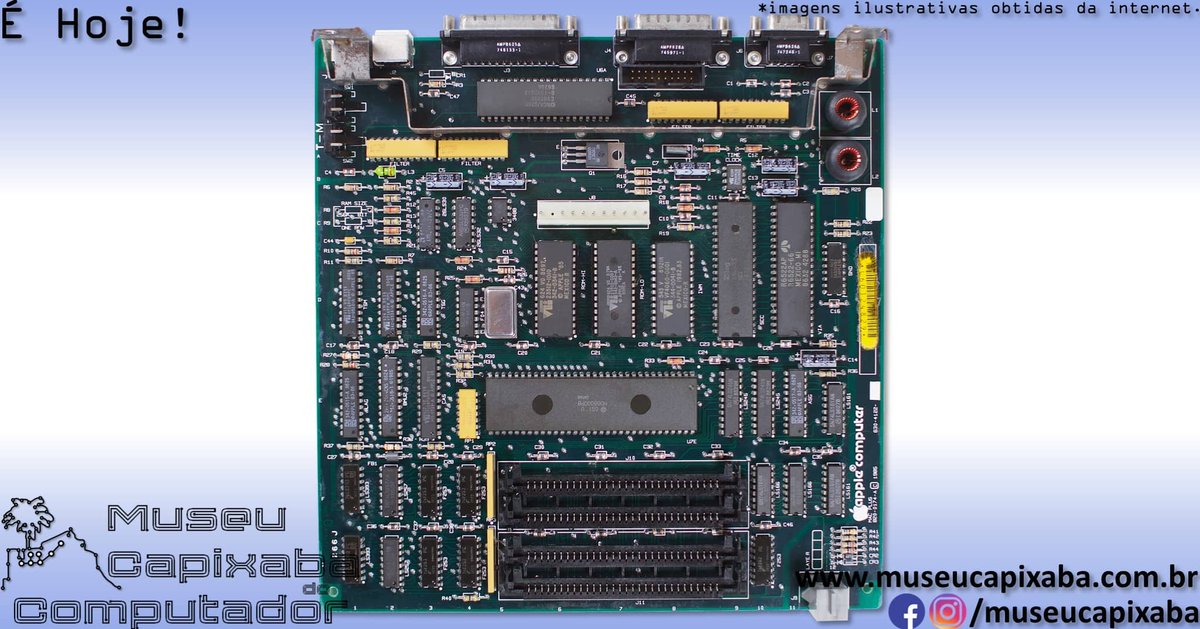 museucapixaba's tweet photo. É hoje!
O microcomputador Apple Macintosh Plus de 1986
+em https://t.co/0sTJu1S1O9
#MuseuCapixaba #mcc #éhoje #museu #tecnologia #retro #Macintosh #Mac512 #MacintoshClassic #MacintoshII #MacintoshSE #MacOS #HFS #m6800 #SCSI #Apple #AppleIIePlatinum #AppleTalk https://t.co/cTQDVGTjEO