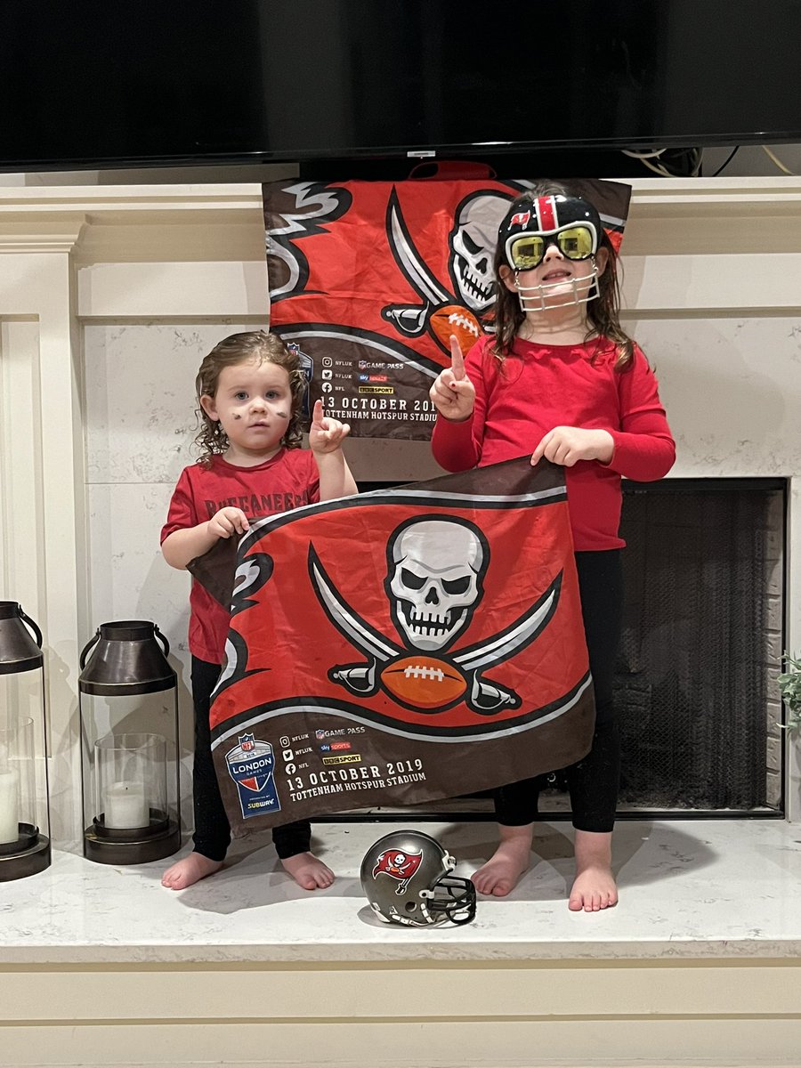 K_McCarthy45's tweet photo. Let’s goooooo Bucs!! @Buccaneers 
#RaiseTheFlags  #noflyzone https://t.co/2J8Wb8rCce