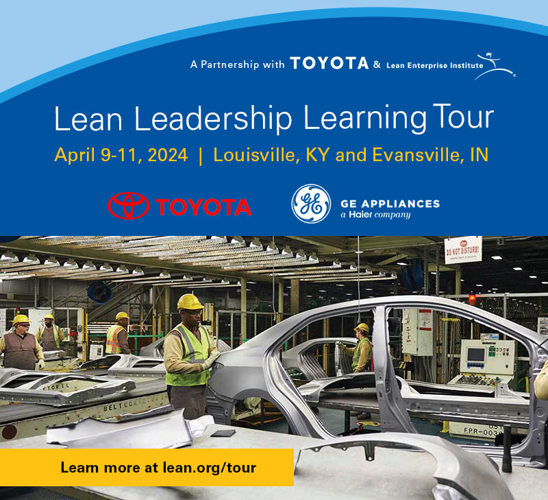 LeanDotOrg's tweet photo. Our next US Lean Leadership Learning Tour is this April!
Gain insights into proper leadership, commitment, and development required for success.
Apply today:
https://t.co/ohnctGWXzb
#LeanManagement #LearningTour #LeanLeadership https://t.co/qaOXj96Tld