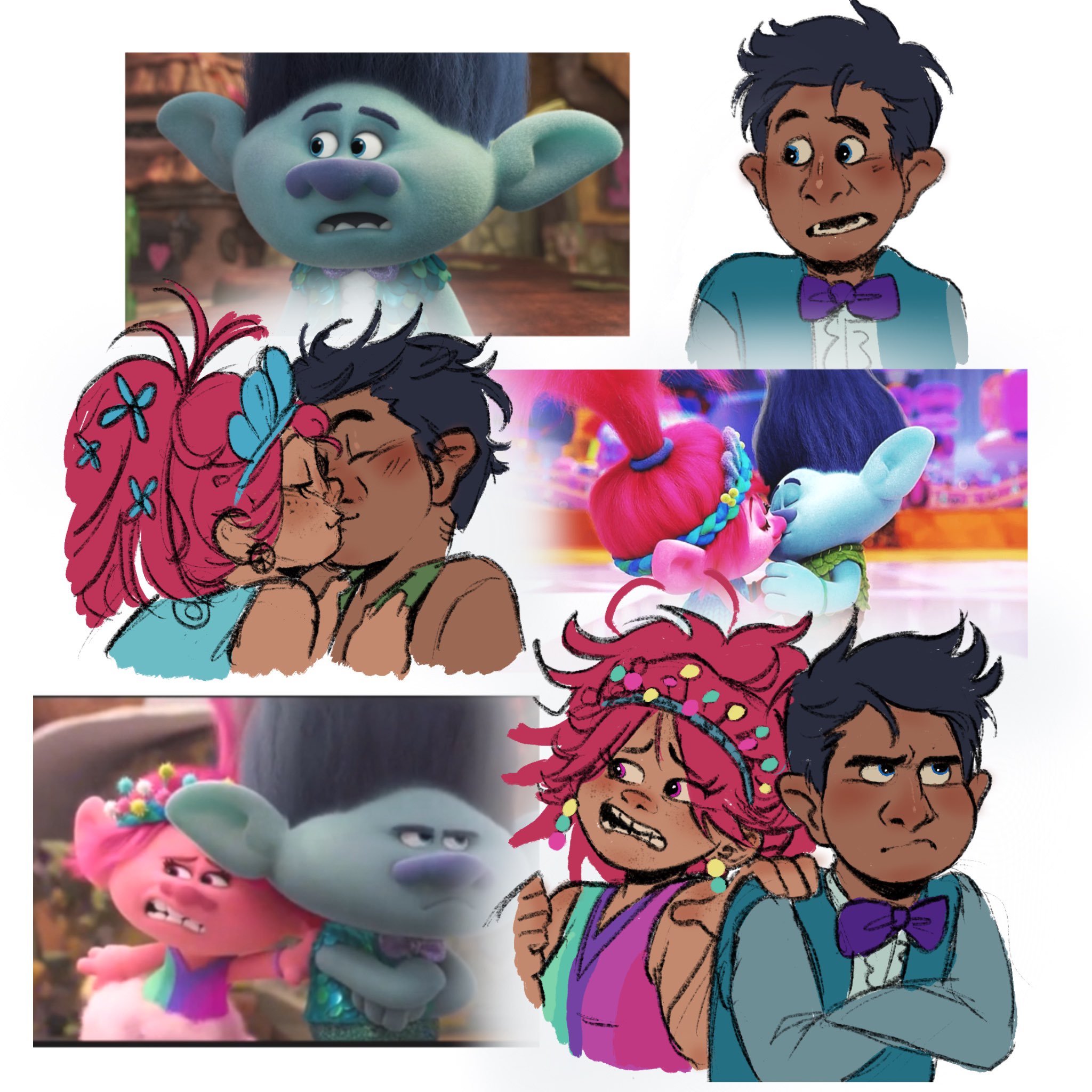 reagansfunkyart | Disney character art, Trolls movie, Cute drawings