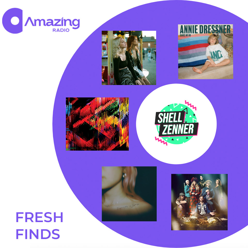 More #freshfinds on the way with @shellzenner ✨ @SeaGirls ✨ @HeavySaladSound ✨ @rideox4 ✨ @lizzieesau ✨ @AnnieDressner 👉 amazingradio.com
