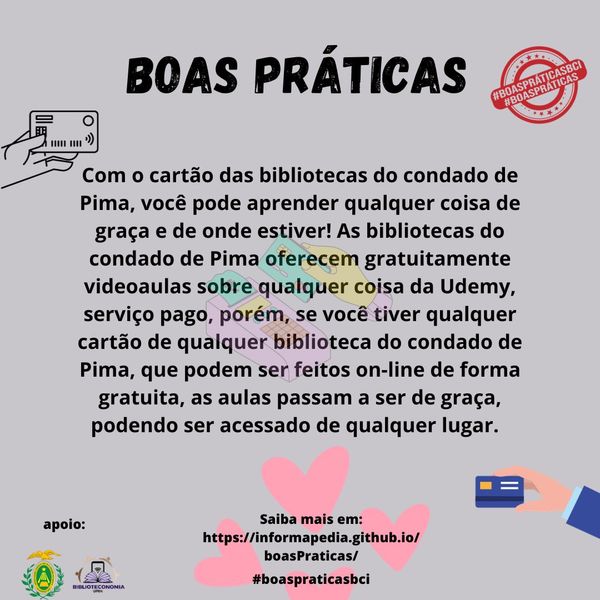 BoasPraticasBCI's tweet photo. Saiba como ter acesso a conteúdo pago gratuitamente à distância!📕🛜

visite nosso site para saber mais:
📎 https://t.co/fvrxqQUVGP

#boaspraticasbci #boaspraticasdeleitura  #projetodeextensaoufrn #biblioteconomia #cienciadainformação #librarianship #informationscience #webconcib https://t.co/JjkGAvX7Tr