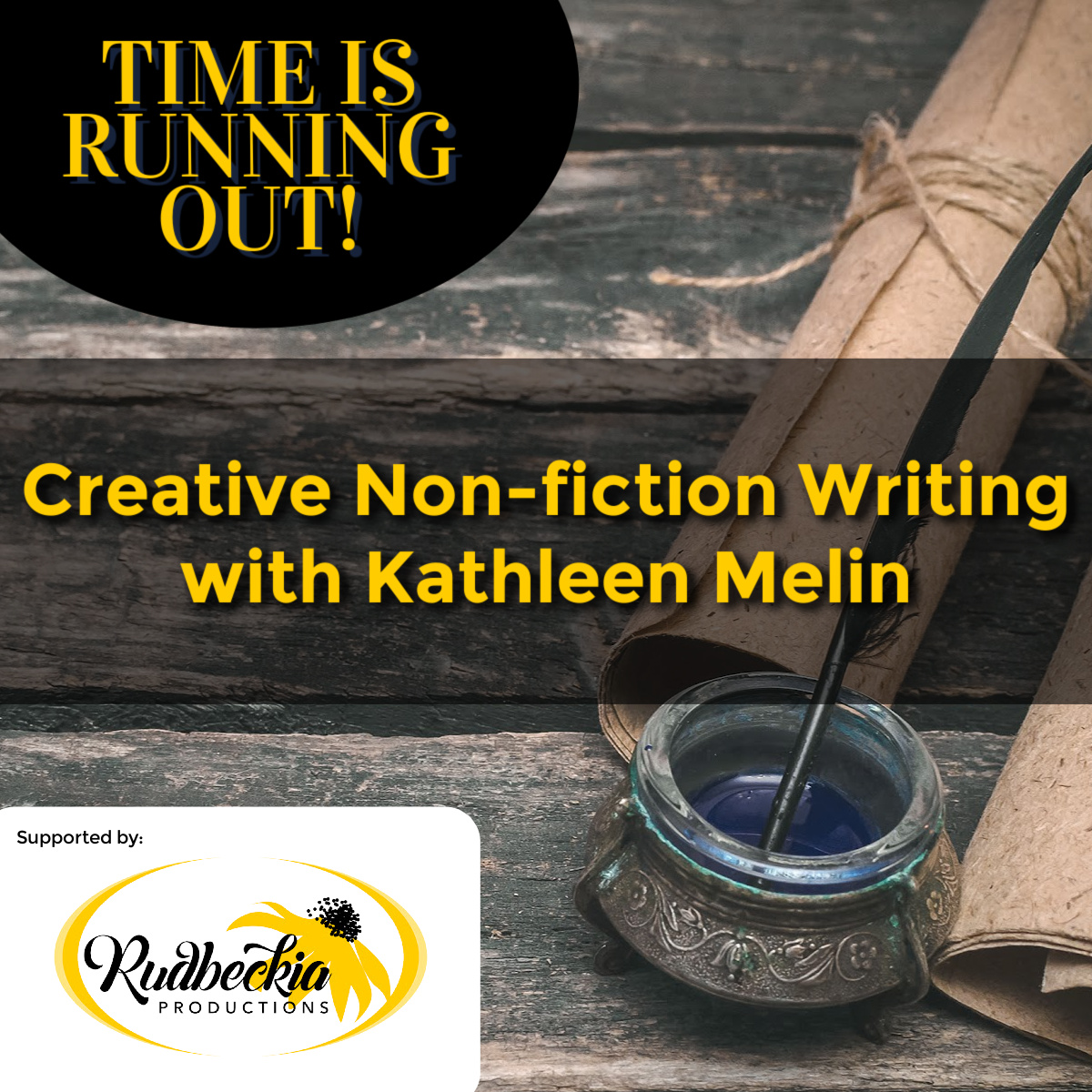 RudbeckiaProd's tweet photo. #writers and #indieauthors ➡You do not want to miss an opportunity to be coached by Kathleen Melin! 

Only two days to register! Secure your seat today-visit https://t.co/JZ8NrBdIQ6

#memoirwriters #minnesotaauthor #mnauthors #writerscommunity #kathleenmelin #indieauthor https://t.co/zUUGrPhUY6