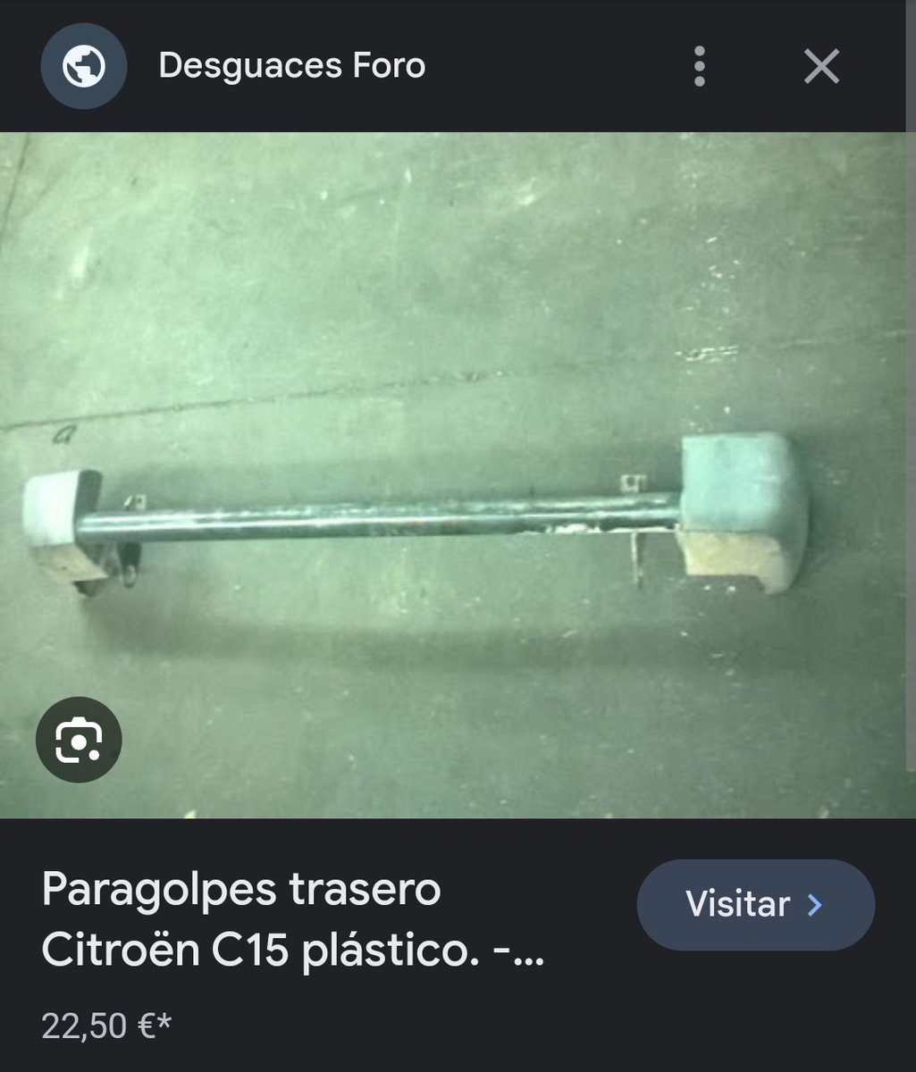 Manu_CDN's tweet photo. "Paragolpes Trasero" https://t.co/NPvRoHIZ1N