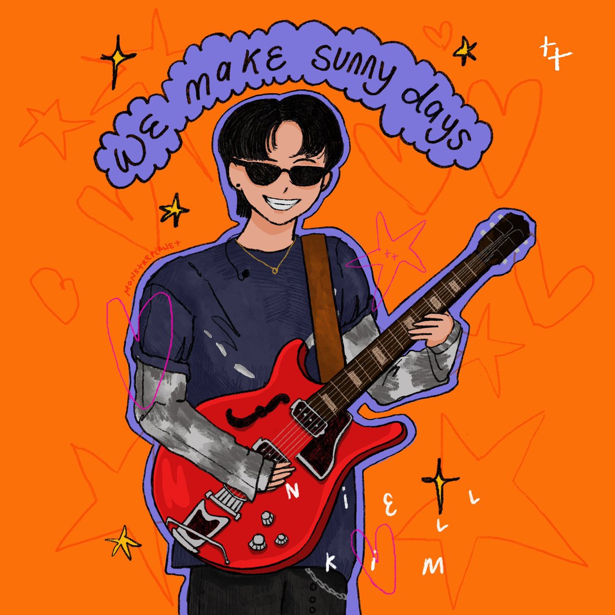 monstreplanet's tweet photo. Dropping this for a reminder that Iโm going to see him in a month or so! ๐ฅบ shoooo excited, see you soon niell. Also johnchang and dongq. ๐ซฐ
#artidn #artistontwittter #visualishasi #wavetoearth https://t.co/H31N0nL9kQ