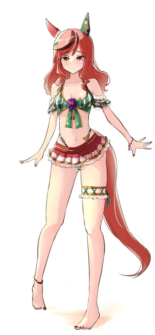 #ウマ娘 振袖水着ネイチャ 
