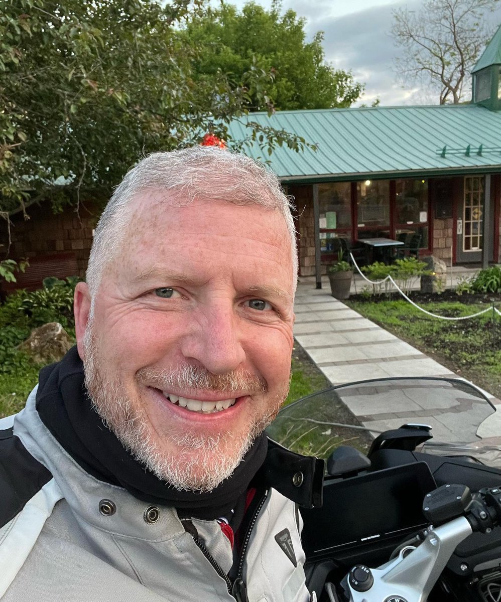 Little motorcycle ride as a rejuvenation near Vermont. Everyone has their own passion!