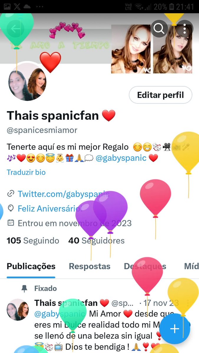 spanicesmiamor's tweet photo. Parabéns pra mim!🎉🎈🎭💭👶👩🏼🎈🎉❤🍰🎂 https://t.co/WnKEv2auyF