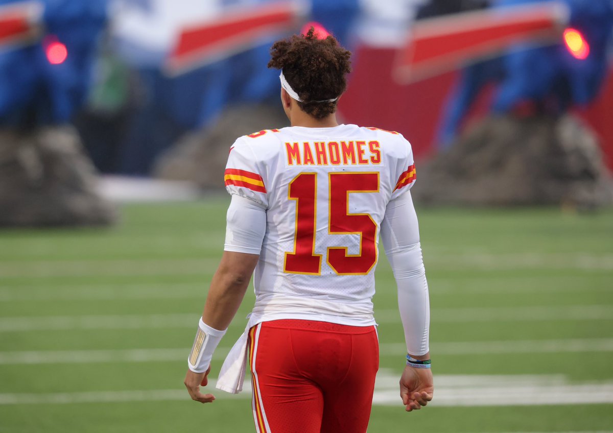 Chiefs at Bills next Sunday will be Patrick Mahomes’ first-ever road playoff game. All of Mahomes’ 15 career playoff games have been played in Kansas City or in a Super Bowl.