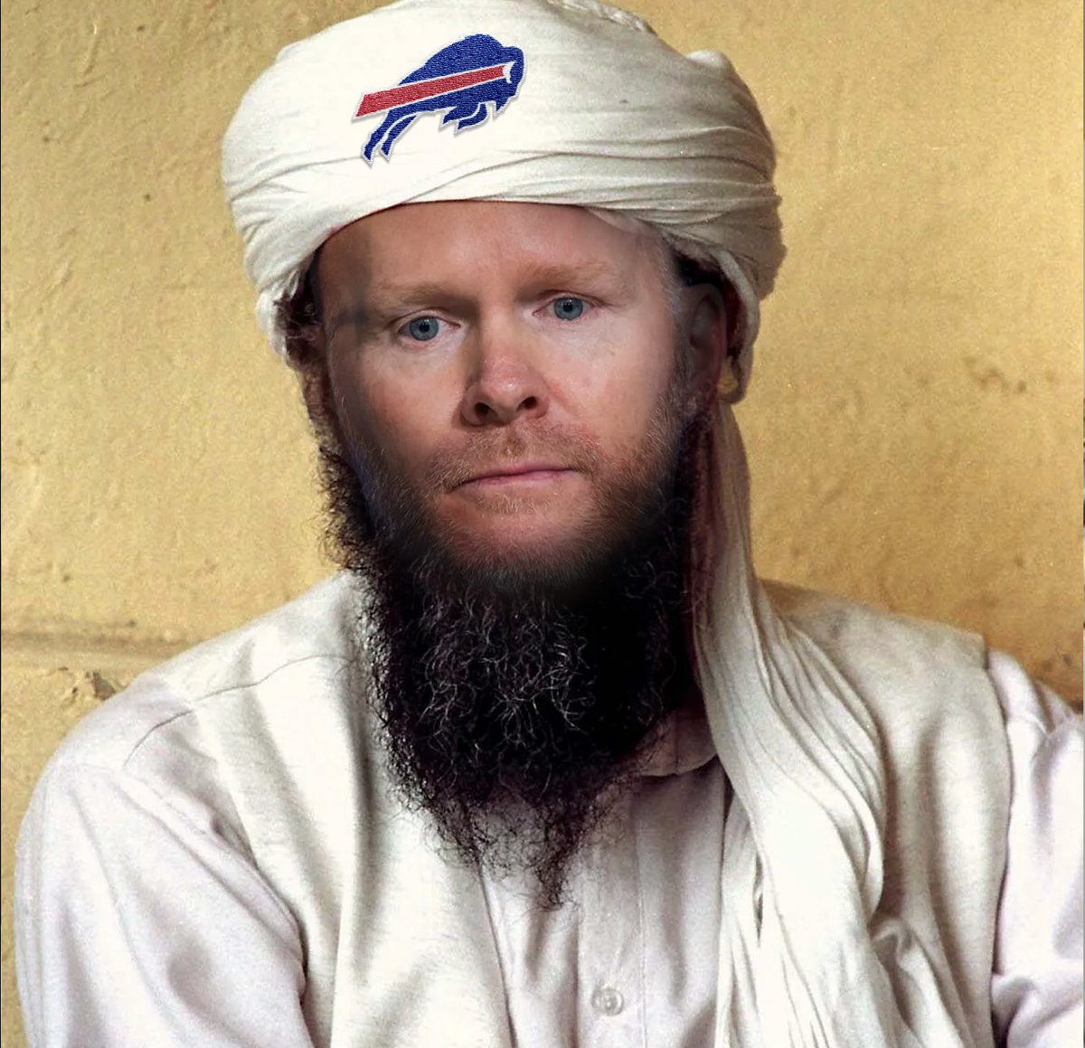 Nflmemes's tweet image. The Buffalo Bills are now 6-0 since it was revealed Sean McDermott worships Al-Qaeda