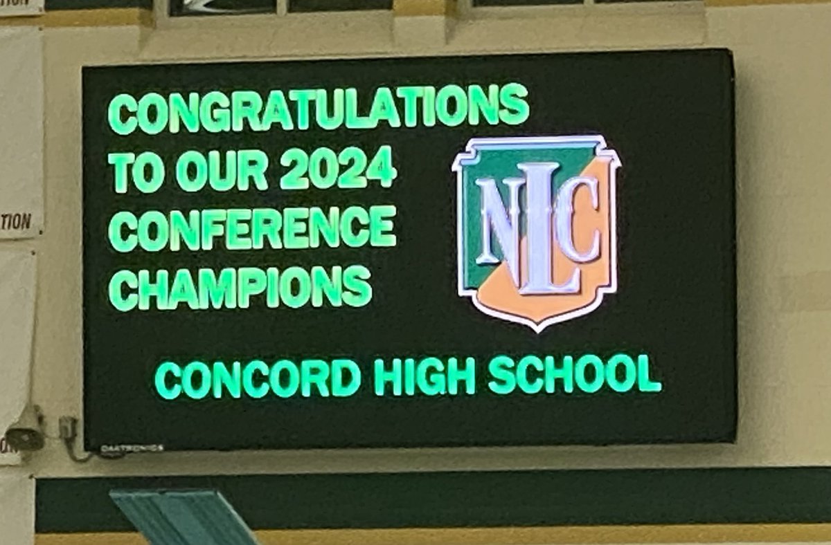 Concord HS Athletics tweet media