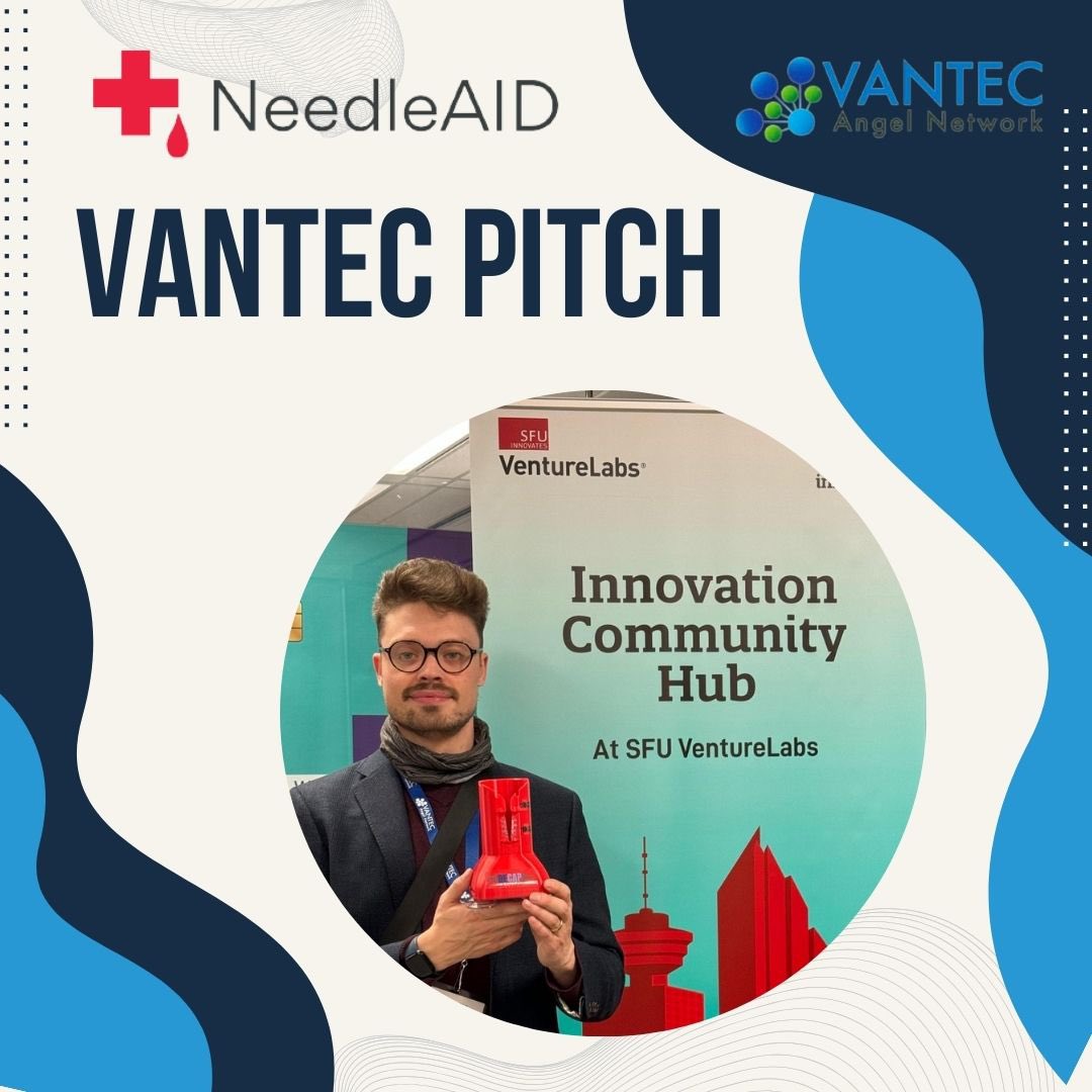 Thrilled to share the NeedleAid vision at Vantec and receiving keen interest from angel investors! We are grateful for the opportunity and excited for what lies ahead. #vantecpitchnight #NeedleAid