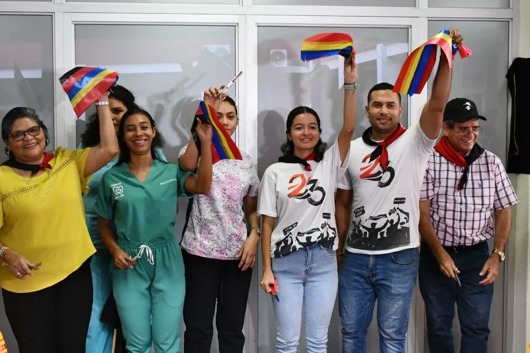 cuununan's tweet photo. En Conmemoración del 54 aniversario del Tránsito a la Inmortalidad de nuestro Poeta Revolucionario Leonel Rugama, la comunidad Universitaria de nuestra UNAN-León realizó Inauguración del Salón de Estudios Leonel Rugama "¡Que Se Rinda Tu Madre!" 

#4519LapatriaLaRevolución https://t.co/cdRIdN6YVA