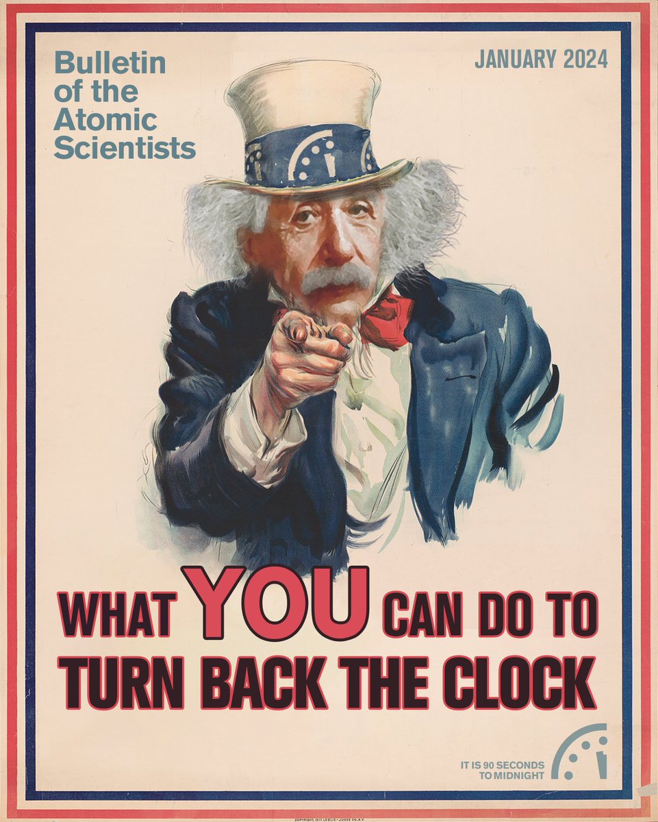 meckdevil's tweet photo. If you don't like @ThomasGaulkin's brilliant cover for the @BulletinAtomic's January issue, I suggest you schedule an eye exam. The stories in the issue are quite good, too. https://t.co/dkRlaCCbU2 https://t.co/Elo7BYGiE4