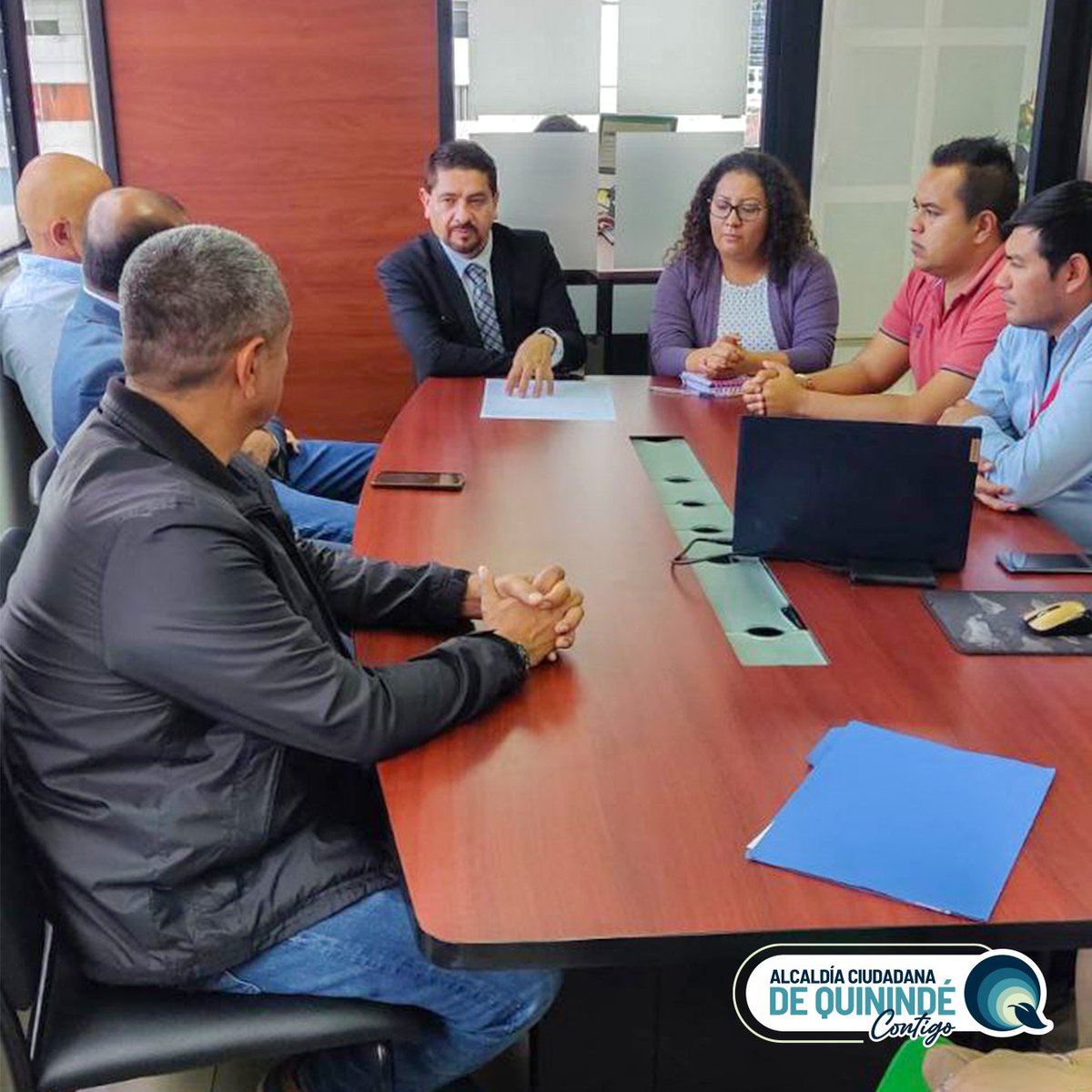 Esta mañana nos reunimos con directivos y técnicos de <a href="/EPPetroecuador/">EP Petroecuador 🇪🇨</a> para analizar detalladamente los nuevos estudios que dotarán de agua potable a Cupa ¡Lo prometido, lo cumplimos! 👏 #AlcaldíaCiudadanaDeQuinindé
