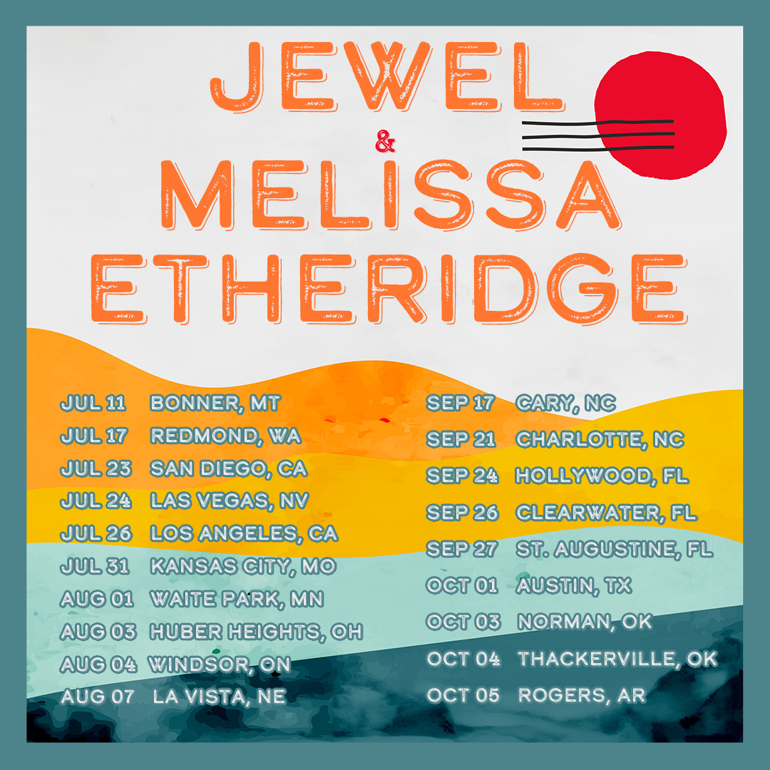 No, it’s not a cruise, but a tour with #MelissaEtheridge 🎸 EDA’s have priority pre-sale ticket access beginning Wed, Jan 17 at 10am local time before the public on-sale beginning Fri, Jan 19 at 10am local time. Go to jeweljk.com/tour to RSVP to get your pre-sale code.