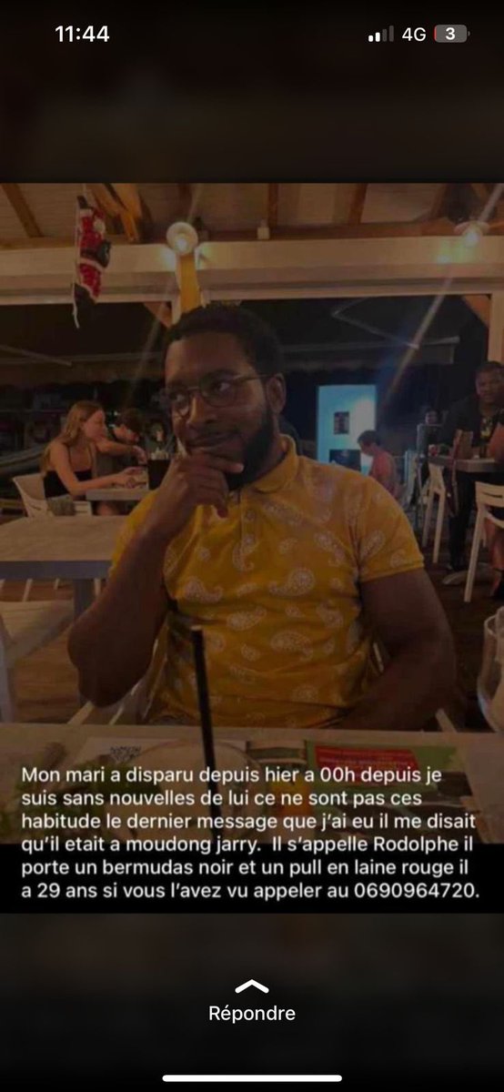 nedy_hdrs's tweet photo. Bonsoir auriez-vous vu cet homme ? 

RT apprécié https://t.co/e4rPIABolD