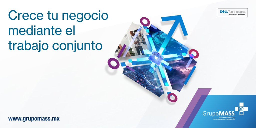 Una variedad integral de soluciones de TI, combinadas con servicios de expertos ayudan a abordar los puntos problemáticos para ayudar a acelerar los resultados y la rentabilidad, contacta a un experto en: contacto@mass.com.mx #delltechnologies #TI #soluciones #grupomass