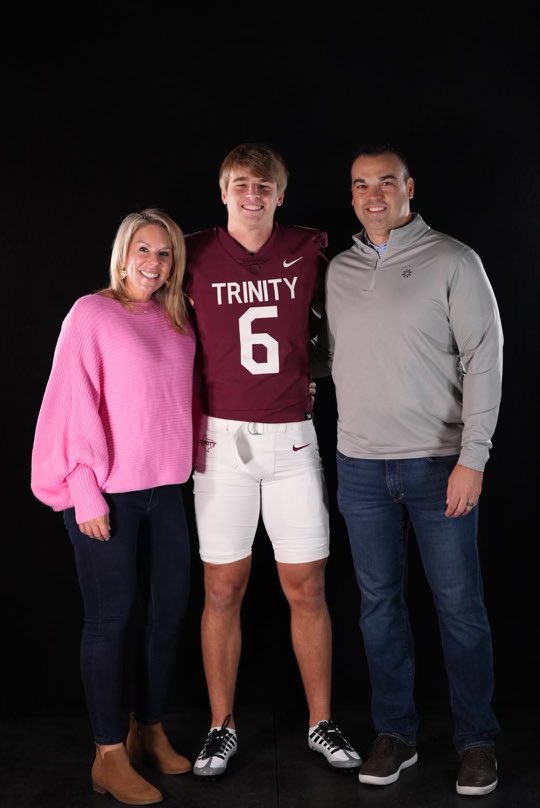 Had a great official visit a Trinity this weekend! <a href="/CoachGezella/">Coach Gezella</a>
