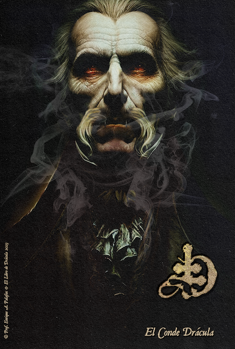 draculabook's tweet photo. Piece 15 immerses us in Count Dracula's transformation into mist, a supernatural power that captivates. What do you think of this representation? #DraculaArt #GothicTransformation #DraculaADay #dracula #vampire #Gothicstyle #gothic https://t.co/xXi9ocRBuL