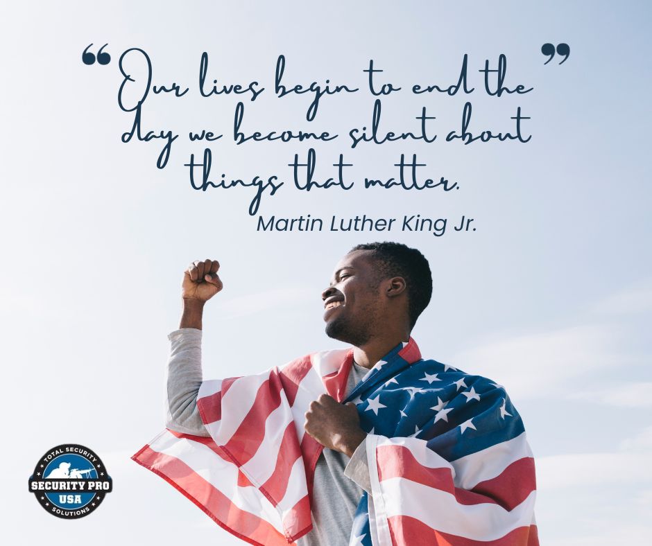 Secprousa1986's tweet photo. 🌈 "Our lives begin to end the day we become silent about things that matter." - Martin Luther King Jr. 🗣️ Let your voice be a beacon of change and justice. Together, we can make a difference!

#MartinLutherKingJr #MLKJr2024 #SpeakUp #MLKLegacy #StayProtected #survivalgear https://t.co/RV50gZ8d37