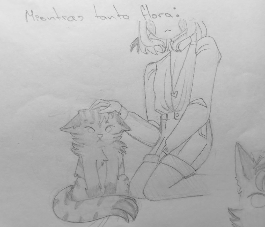 Yugen_Varado's tweet photo. 🦴Finn y Erin🌙
Y Flora y Veil como espectadora XD
Tenía una necesidad de dibujarlos.
Es que shipear a personajes que puede que nunca estén juntos pero arriba las esperanzas T//T
Finn- @Anna_art20
Erin- @lux__cj
#SavedHome #Lasttale https://t.co/0jZJ29UiIS