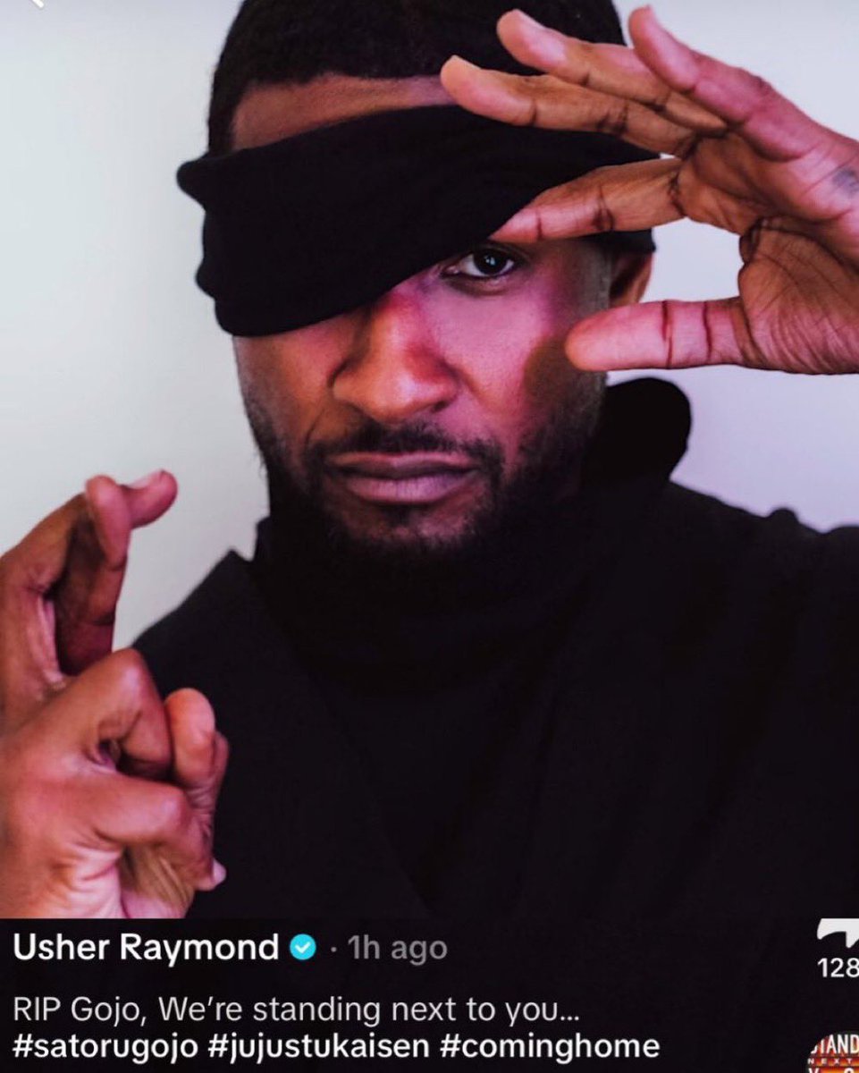 imagine watching the anime only for JJk and you get spoiled by fucking Usher out of all people