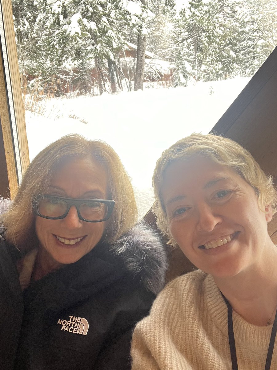 SundanceSatter's tweet photo. Wonderful to have Marielle Heller @sundanceorg #ScreenwritersLab, back as a Creative Advisor. Mari was a Fellow supported by the Labs on #DiaryofaTeenageGirl! Last night we screened her new film #Nightbitch, a moving, bold, darkly comedic film about motherhood! We loved it! https://t.co/MCicpkBAP3