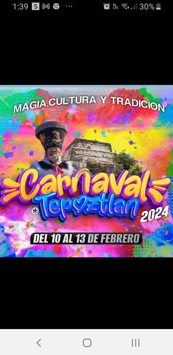 Para invitarte al carnaval es del 11 al 14 de febrero amigos bienvenido