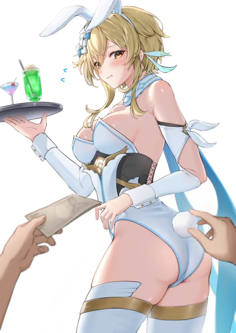 お客様に絡まれるバニー蛍ちゃん#Lumine  #原神 