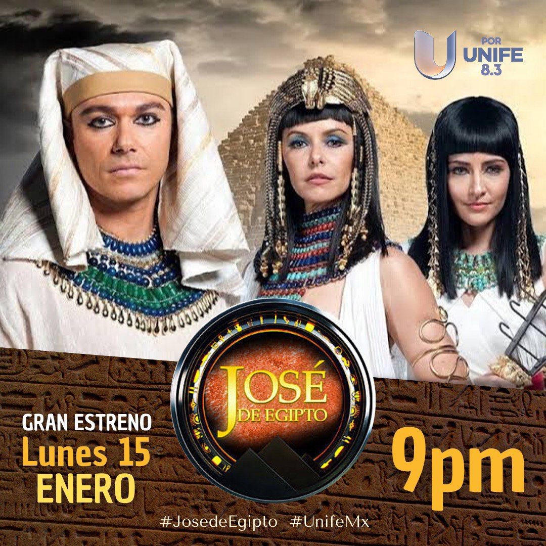 AnahiBlancasH's tweet photo. Estamos listos para el día de hoy! 🥳 
Gran estreno #JosedeEgipto por @UnifeMx a las 9:00pm. 🤩🙌🏾 https://t.co/XRaMAa4rfU