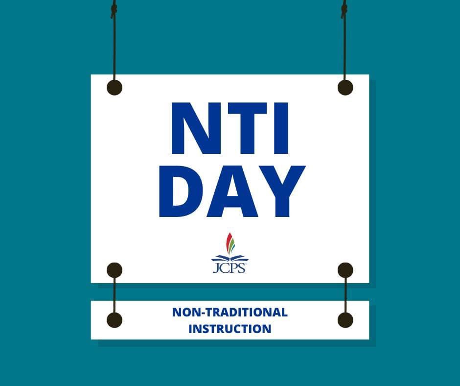 It’s an NTI day, Tuesday! Check your email and Google Classrooms.