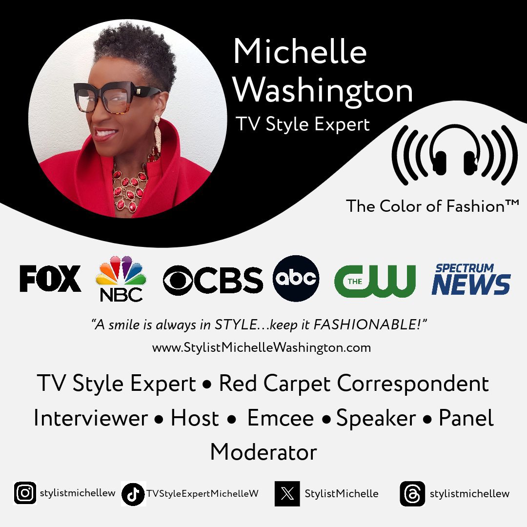 StylistMichelle's tweet image. With 20+ years in the fashion industry, 7+ years in media, my own luxury brand, and several AWARDS in BOTH fashion and media along with podcasting…I’ve learned a thing or two… #tvstyleexpert