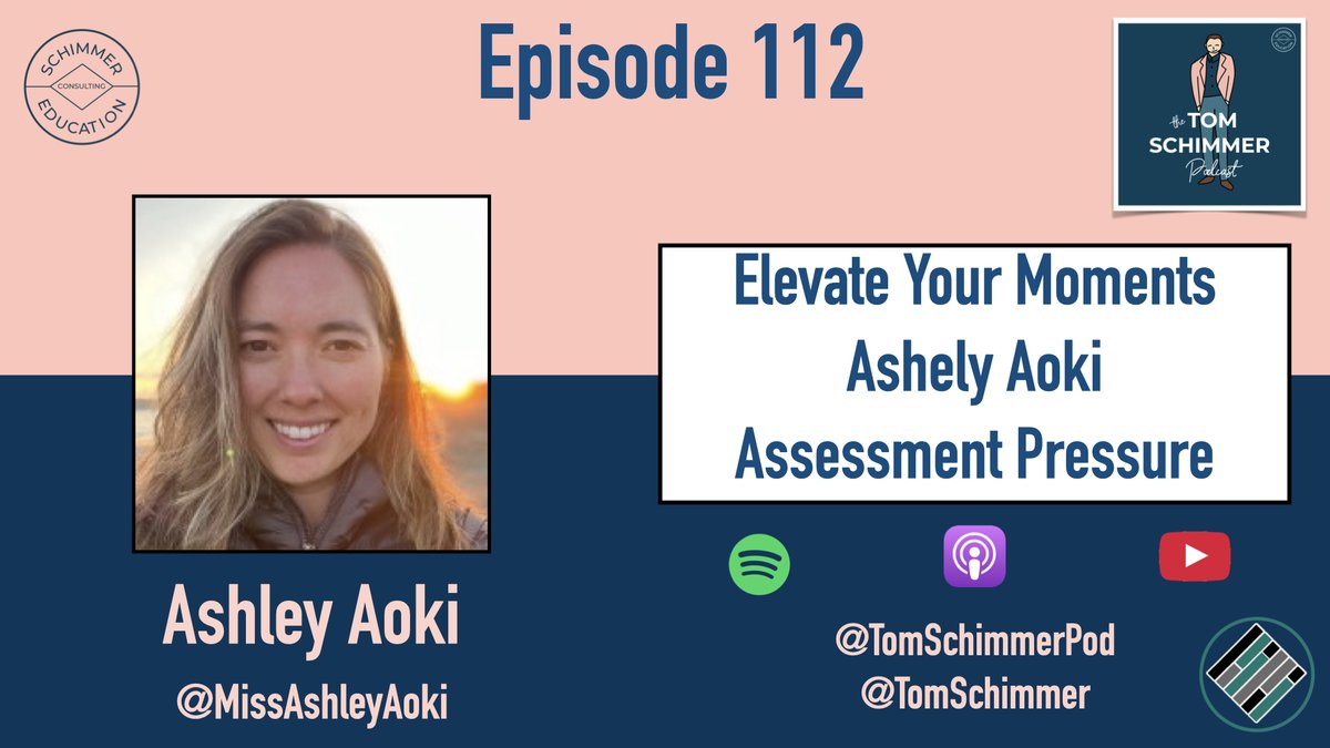 [NEW] Ep. 112 features @MissAshleyAoki discussing 'Spirals of Inquiry' and @noiie_bc! 🟣Apple apple.co/3Sk0BxU 🟢Spotify tinyurl.com/cef4rv84 #ATAssessment #TeachBetter #atplc #edutwitter #teachersoftwitter #teachertwitter #inquiry #sd67