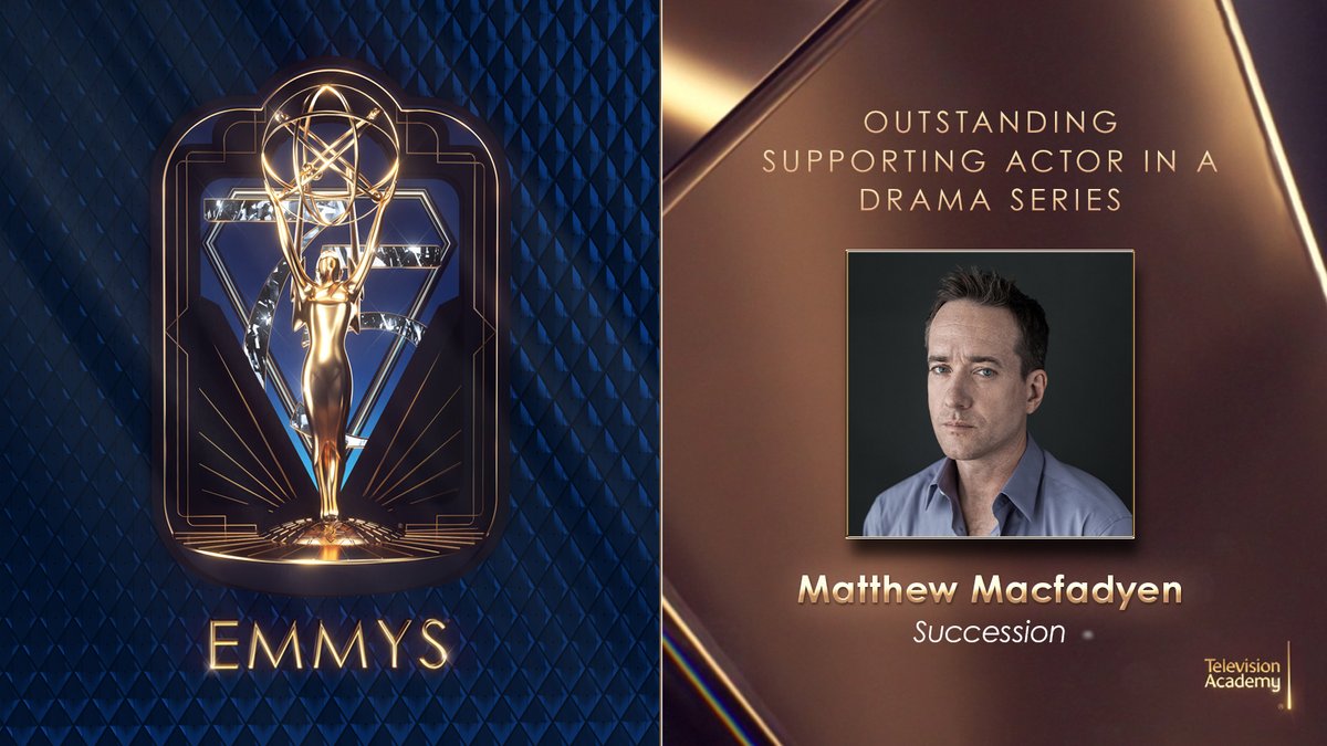 Matthew Macfadyen wins the #Emmy for Outstanding Supporting Actor in a Drama Series for @Succession (<a href="/HBO/">HBO</a>/@streamonmax)! This is his second #Emmy win for his role in Succession! #Emmys
#75thEmmys