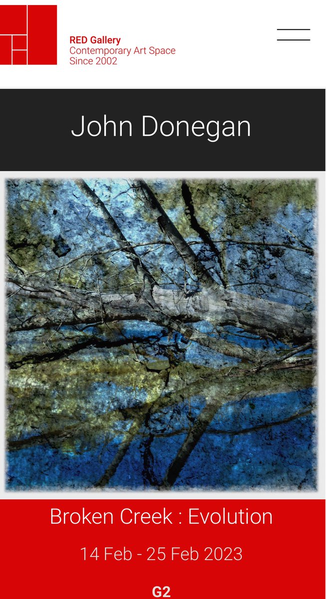 Opening night 16 February 2024 not 2023‼️at Red Gallery, Fitzroy. See you there…