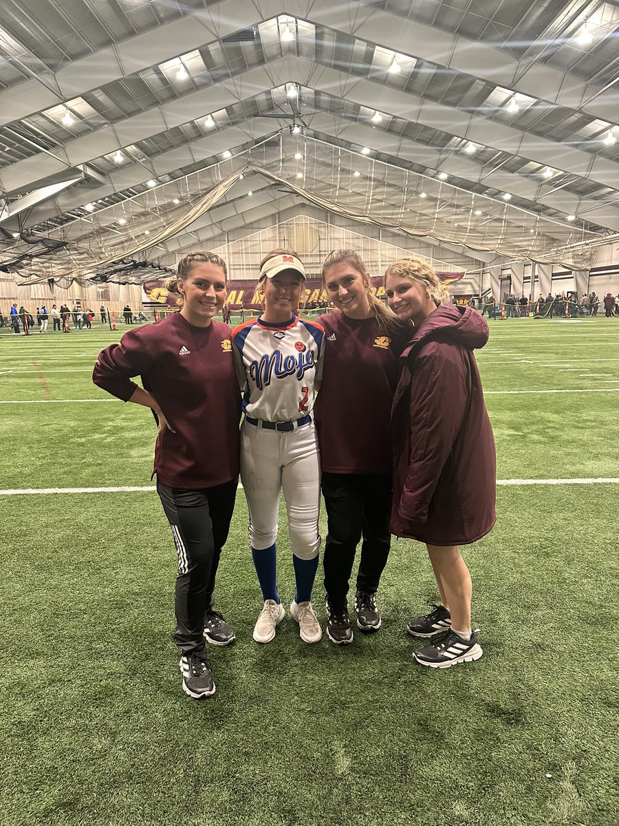 Ava Golightly~2025 (@avagolightly1) on Twitter photo Thank you so much <a href="/CMUSoftball/">CMU Softball</a> for a great time yesterday at camp! We played 4 good games with our <a href="/CollegeBDJocks/">College Bound Jocks</a> team. We also had the 2 best coaches <a href="/KeiraTolmie/">Keira Tolmie</a> and <a href="/AbbeyTolmie/">Abbey Tolmie</a> that were motivating and very helpful! <a href="/McCallSalmon/">McCall Salmon</a> <a href="/BrittiniK24/">Brittini Merchant</a> <a href="/saradriesenga10/">Sara Driesenga</a> <a href="/MojoThorington/">Tennessee Mojo Thorington</a> Thank you so much <a href="/CMUSoftball/">CMU Softball</a> for a great time yesterday at camp! We played 4 good games with our <a href="/CollegeBDJocks/">College Bound Jocks</a> team. We also had the 2 best coaches <a href="/KeiraTolmie/">Keira Tolmie</a> and <a href="/AbbeyTolmie/">Abbey Tolmie</a> that were motivating and very helpful! <a href="/McCallSalmon/">McCall Salmon</a> <a href="/BrittiniK24/">Brittini Merchant</a> <a href="/saradriesenga10/">Sara Driesenga</a> <a href="/MojoThorington/">Tennessee Mojo Thorington</a>