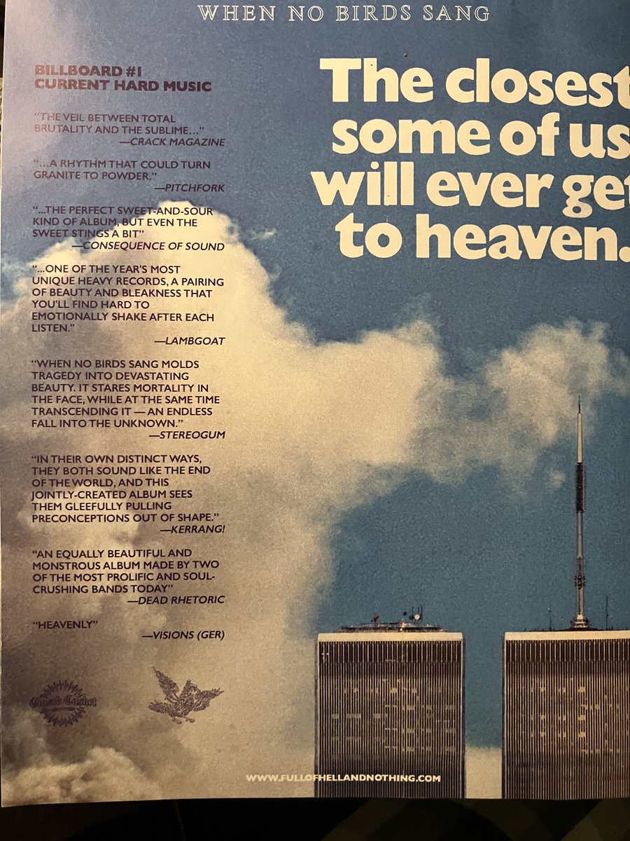 Lambgoat (@lambgoat) on Twitter photo Shout out to <a href="/fulllofhell/">Full of Hell</a> & Nothing for including us in your full-page ad.
Seen in <a href="/NewNoiseMags/">New Noise Magazine</a>
Check out the new release available on <a href="/closedcasketact/">Closed Casket</a> Shout out to <a href="/fulllofhell/">Full of Hell</a> & Nothing for including us in your full-page ad.
Seen in <a href="/NewNoiseMags/">New Noise Magazine</a>
Check out the new release available on <a href="/closedcasketact/">Closed Casket</a>